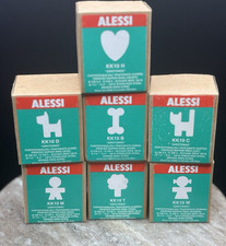ALESSI napkin rings set of 7