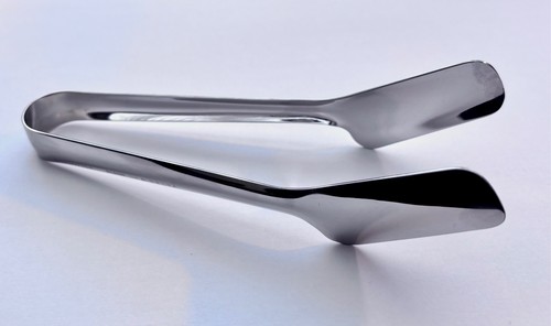 Alessi stainless steel tongs - steel,