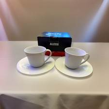 Alessi Cup & Saucer Set of 2